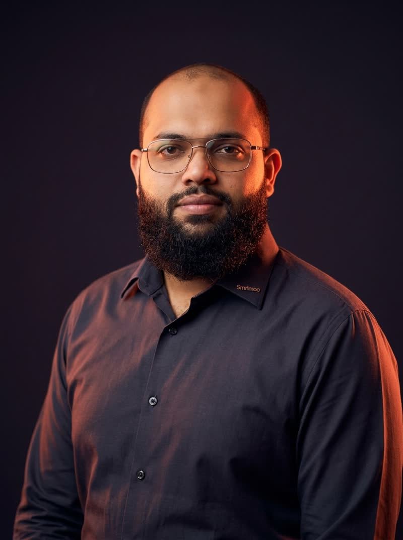 Zia ul Qamar, UI/UX and Product Designer at Smrimoo